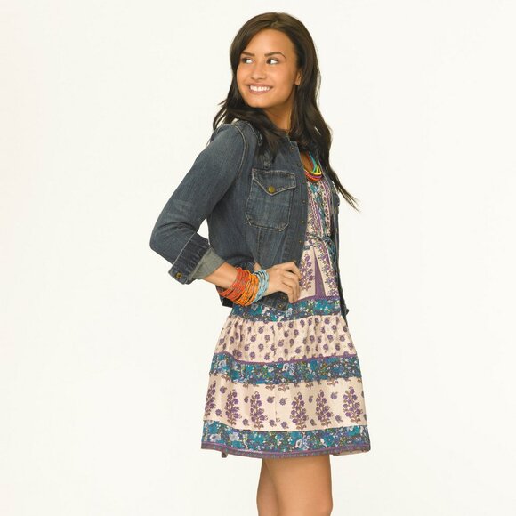 RARE Rebecca Taylor Floral SS 2009 Silk Dress ASO Mitchie Torres (Demi Lovato) - Picture 4 of 10